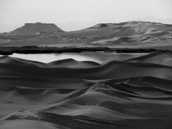 Dunes III (Lake & tower of silence)-Yazd-Iran